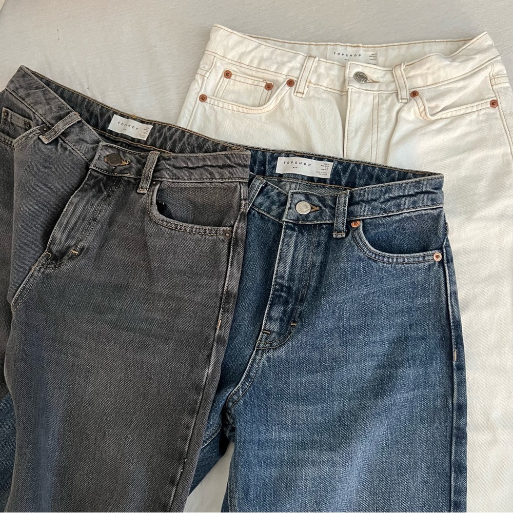 Topshop Petite Mom Jean